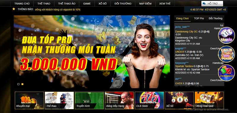 Bet69 &ndash; Xem k&egrave;o b&oacute;ng đ&aacute;, trải nghiệm c&aacute; cược hot nhất