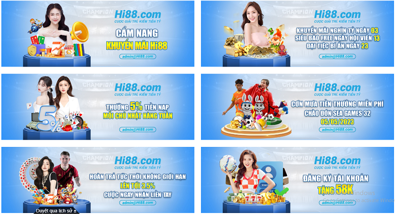 Hi88 – Thiên đường giải trí dành cho bet Việt