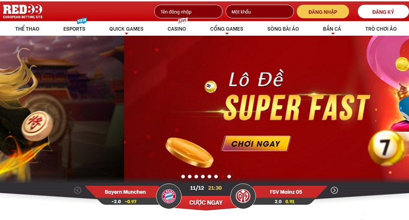 Red88 – Nhà cái số 1 cá cược bóng đá phong cách châu Âu, uy tín hàng đầu